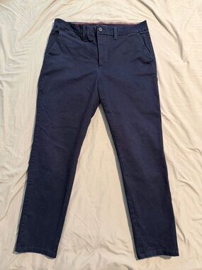 Tommy Hilfiger Navy Slim Fit Chinos